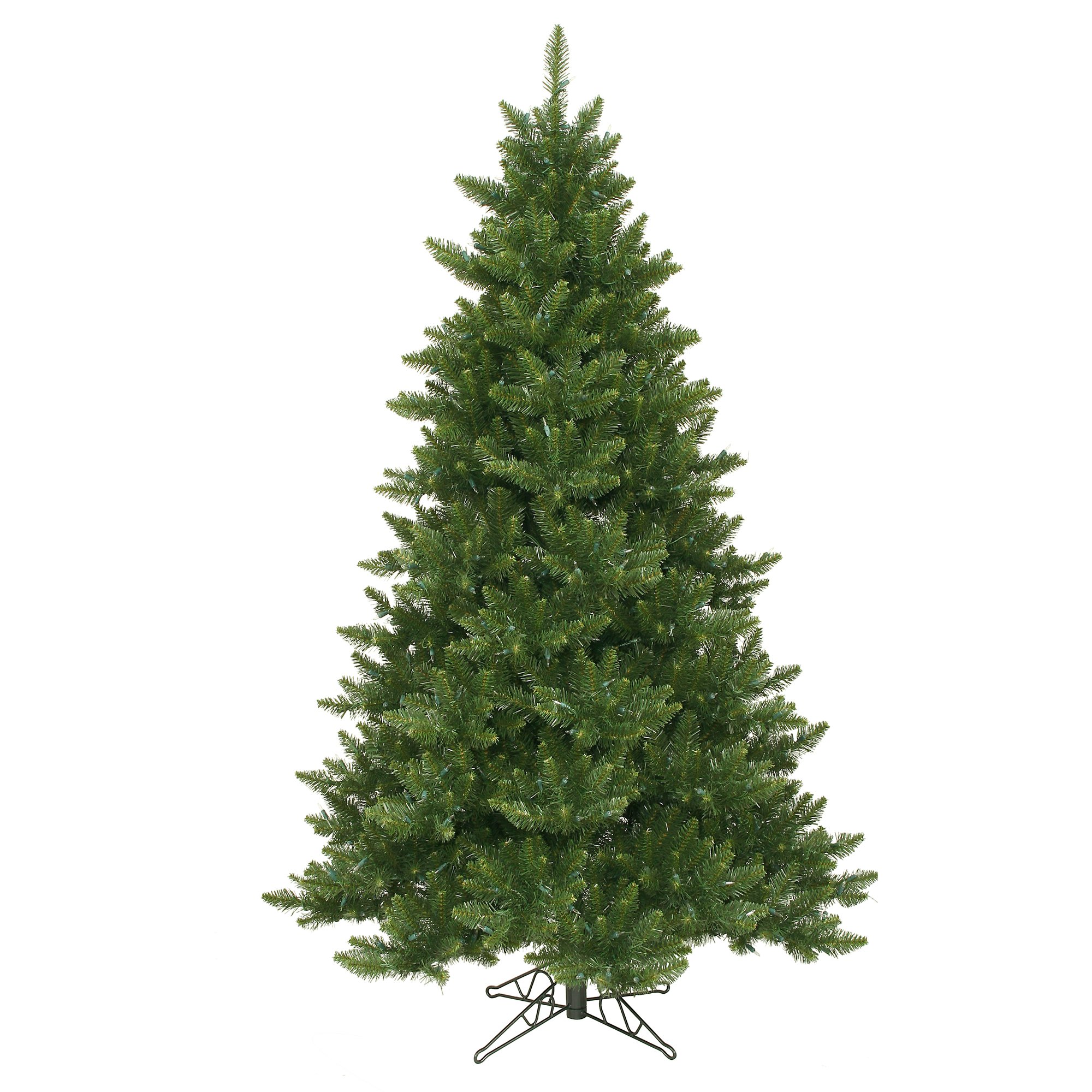Vickerman 6.5 Foot Camdon Fir Artificial Christmas Tree - Unlit Faux Christmas Tree for Holiday Home Decor | Perfect for Living Room, Office & Seasonal Indoor Decoration