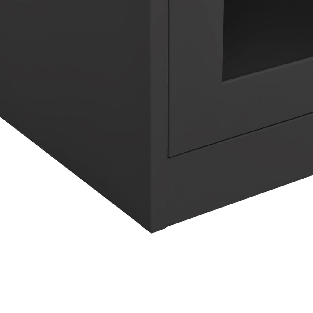 Steel Locking Display Cabinet 35.4