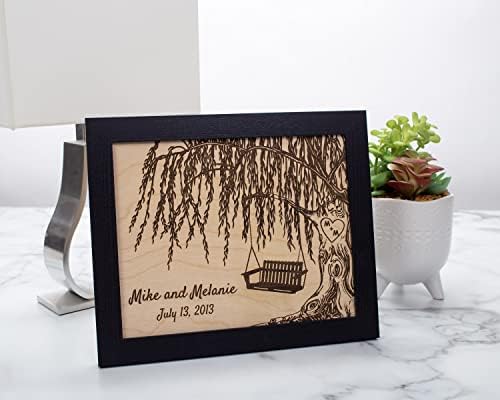 Personalized Engraved Willow Tree 8