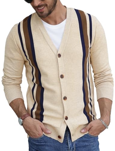 Stripe Beige Brown 3