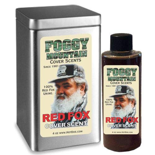 Red Fox Cover Scent - Natural Hunting Scent for Deer & Game Attraction - Eliminates Human Odor for Successful Hunting | Ideal for Bow Hunting, Trail Cameras & Wildlife Photography
