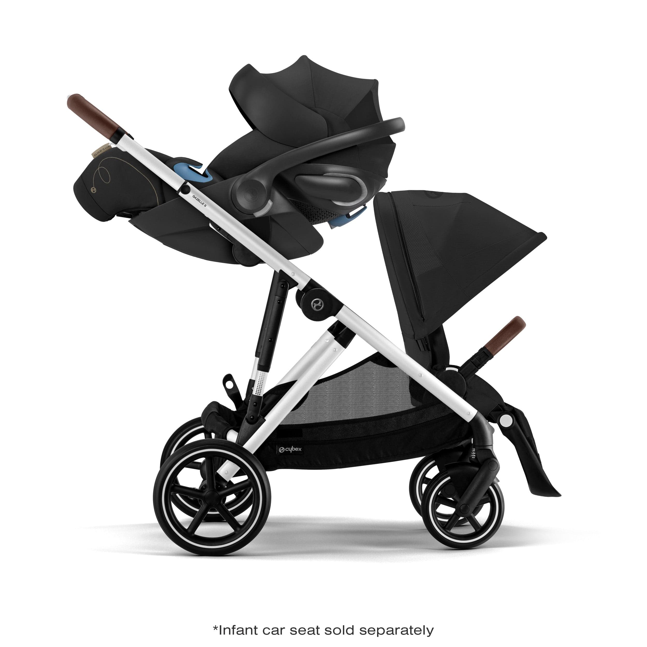 Cybex Gazelle S 2 Stroller - Lightweight Compact Baby Stroller with Reversible Seat | Perfect for City Walks, Travel & Everyday Use