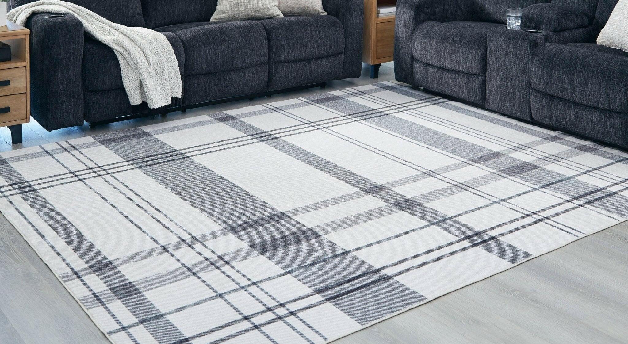 Premium 5' x 7' Area Rug R405912 by Kaidlow - Soft Modern Floor Carpet for Living Room, Bedroom & Home Decor