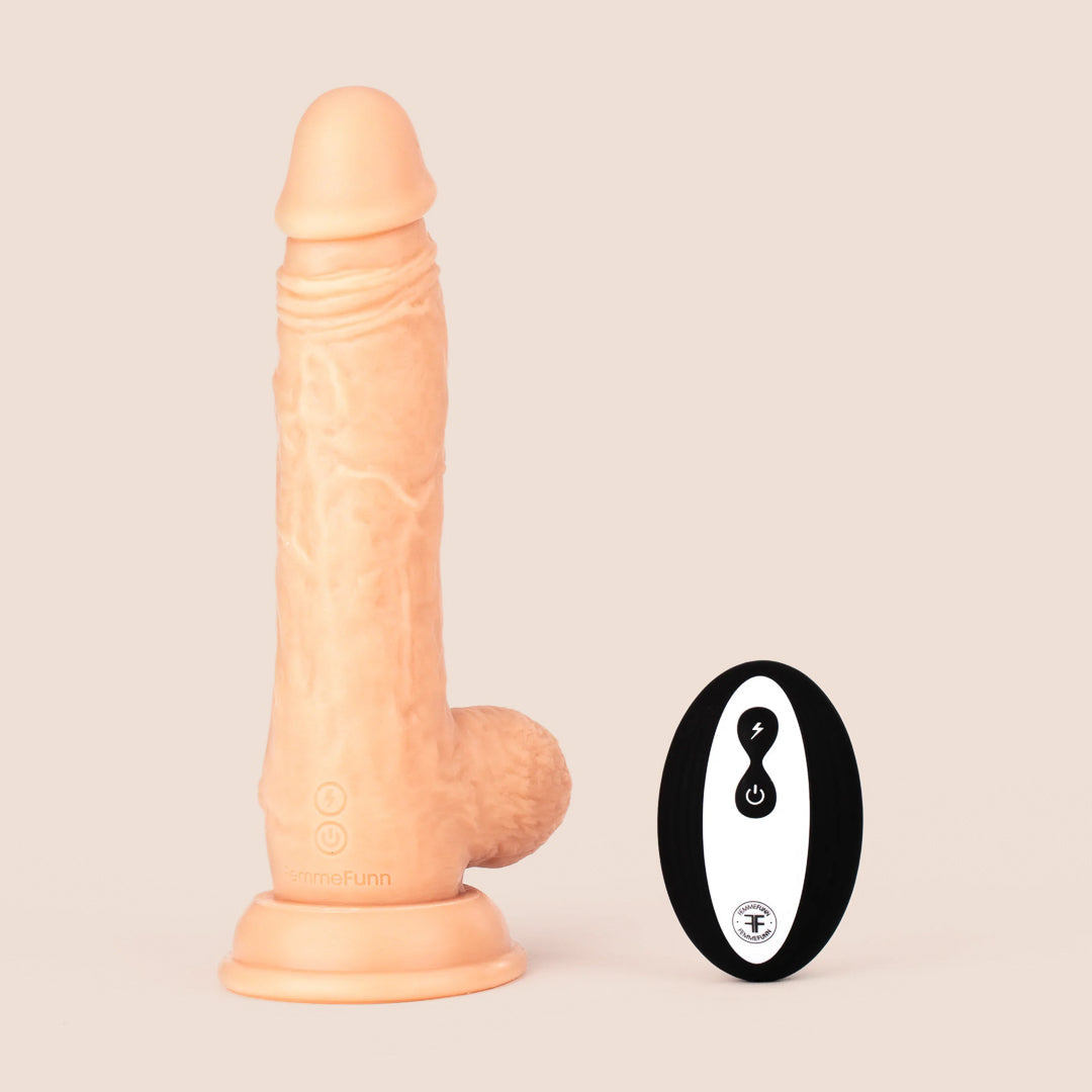 Femme Funn Wireless Turbo Baller - 360° Gyrating Motion & Powerful Vibration for Ultimate Pleasure | Waterproof Rechargeable Adult Toy for Couples & Solo Play