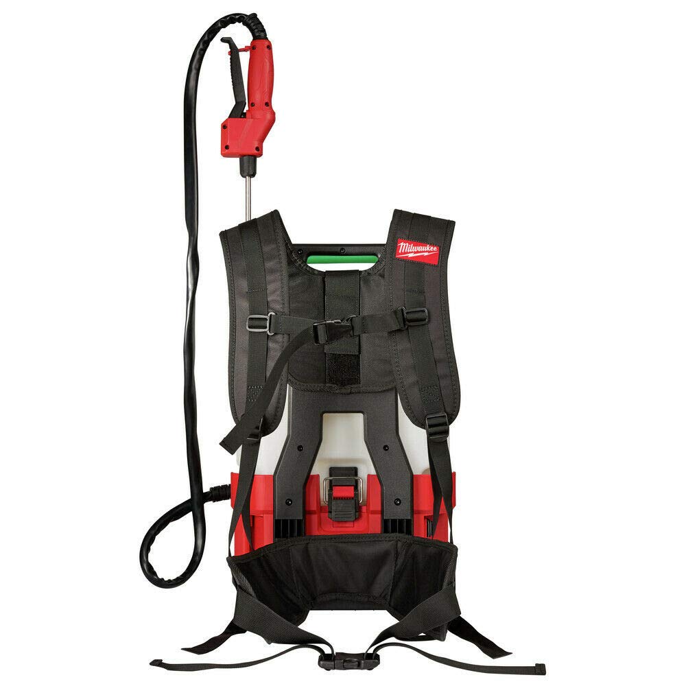 Milwaukee M18 4-Gallon Backpack Sprayer - Cordless Battery Powered (Tool Only) - Ideal for Lawn Care, Pest Control & Agricultural Spraying