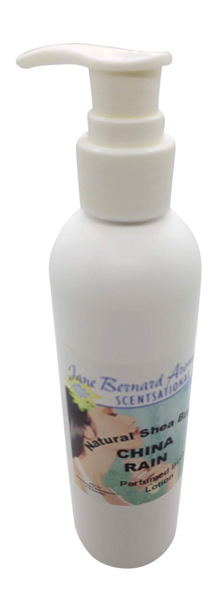 China Rain Scented Shea Butter Hand & Body Lotion - 8oz Unisex Moisturizer for Dry Skin | Perfect for Daily Hydration & Spa Days