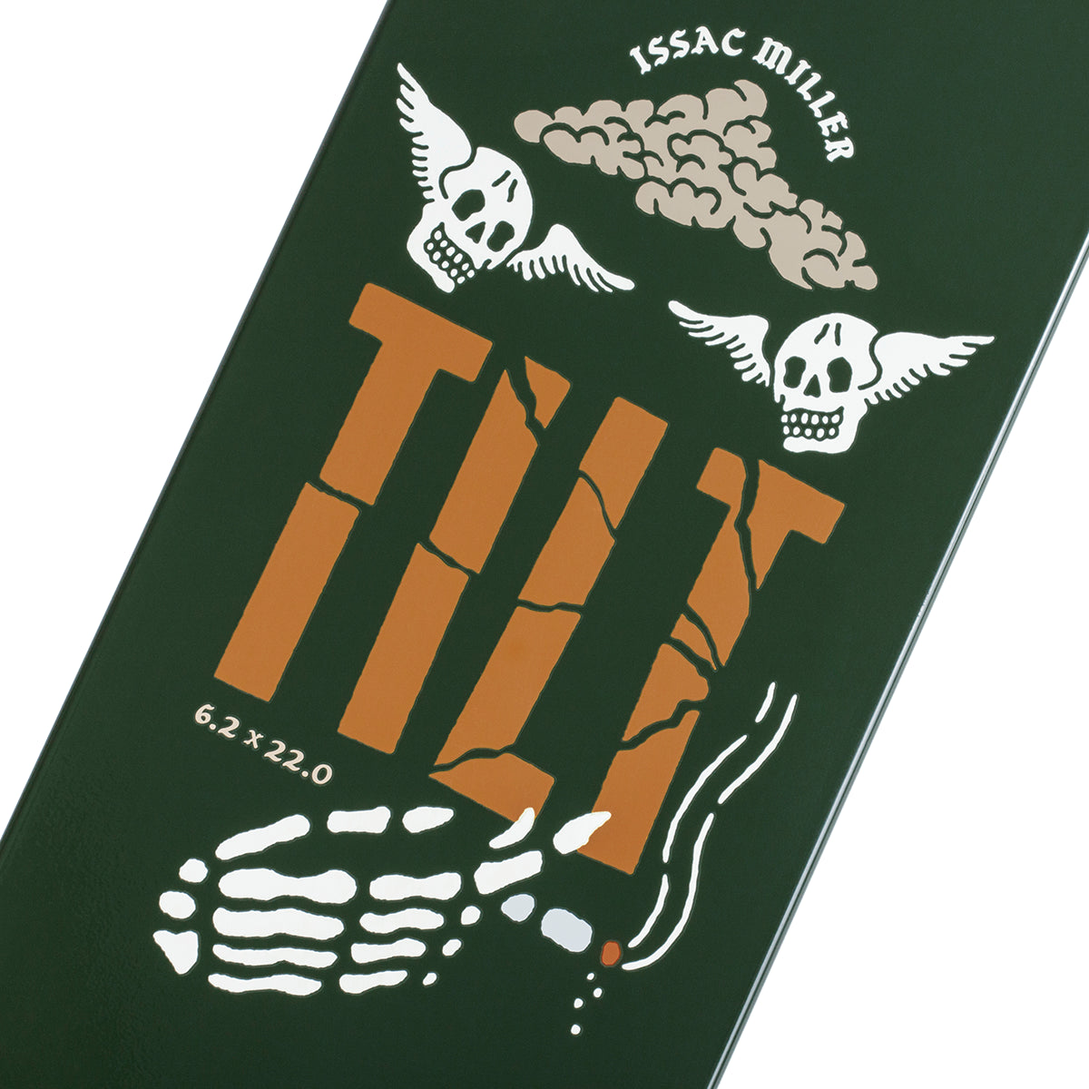 TiLT Selects Issac Miller Signature Stage I Skateboard Deck - Premium Quality for Street & Park Skating - Perfect for Tricks, Commuting & Skateboarding Enthusiasts