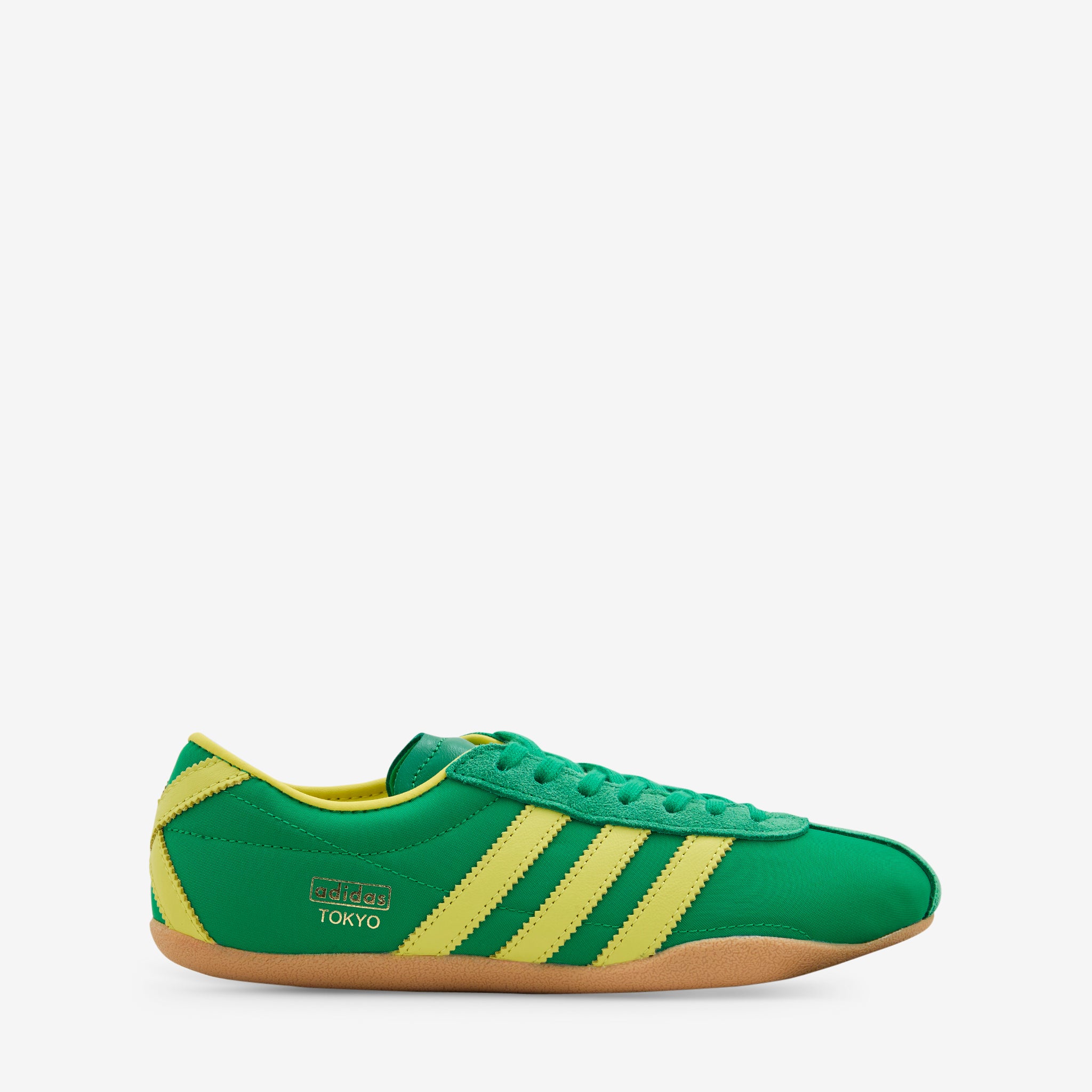 Tokyo Green Women's Shoes | Pure Sulfur & Gold Metallic Sneakers | Perfect for Casual Wear & Street Fashion