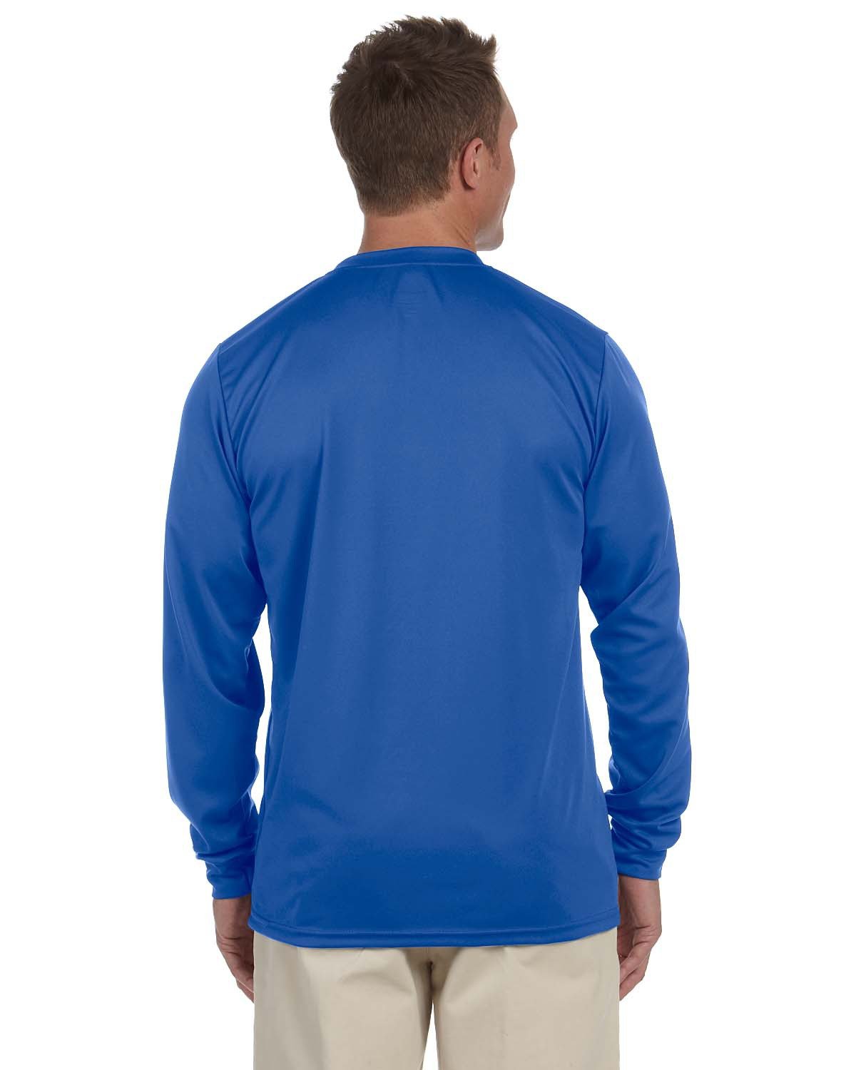 Augusta Sportswear 788 Moisture-Wicking Long Sleeve T-Shirt for Men & Women - Perfect for Running, Hiking & Outdoor Activities