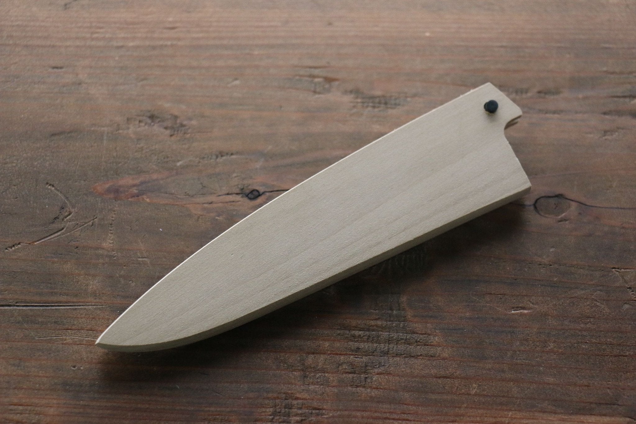 Premium Magnolia Saya Sheath for 150mm Petty Knife - Handcrafted Plywood Pin - Perfect for Kitchen, Camping & Outdoor Cooking