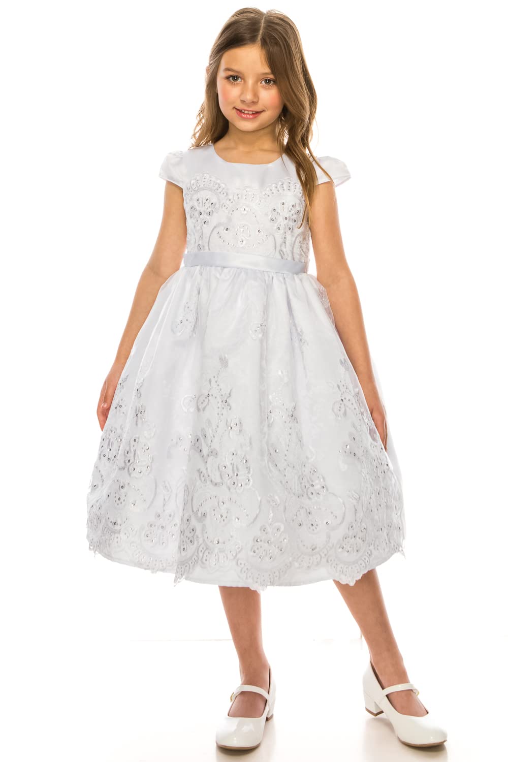 iGirlDress Flower Girl Dresses for First Communion, Pageant, Wedding & Birthday - Elegant Girls' Formal Occasion Gowns for Church Ceremonies, Special Events & Celebrations