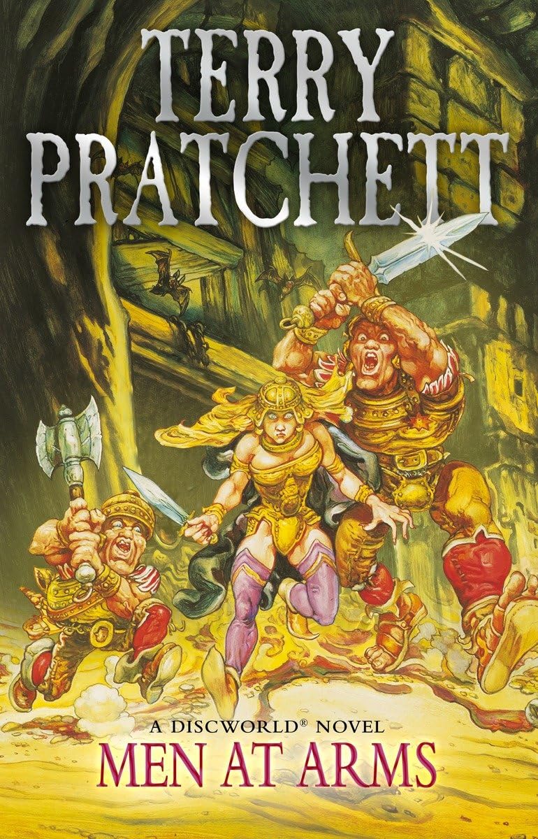 Men At Arms (Discworld Novel) - Fantasy Book by Terry Pratchett - Perfect for Sci-Fi & Fantasy Readers, Book Clubs, and Discworld Fans