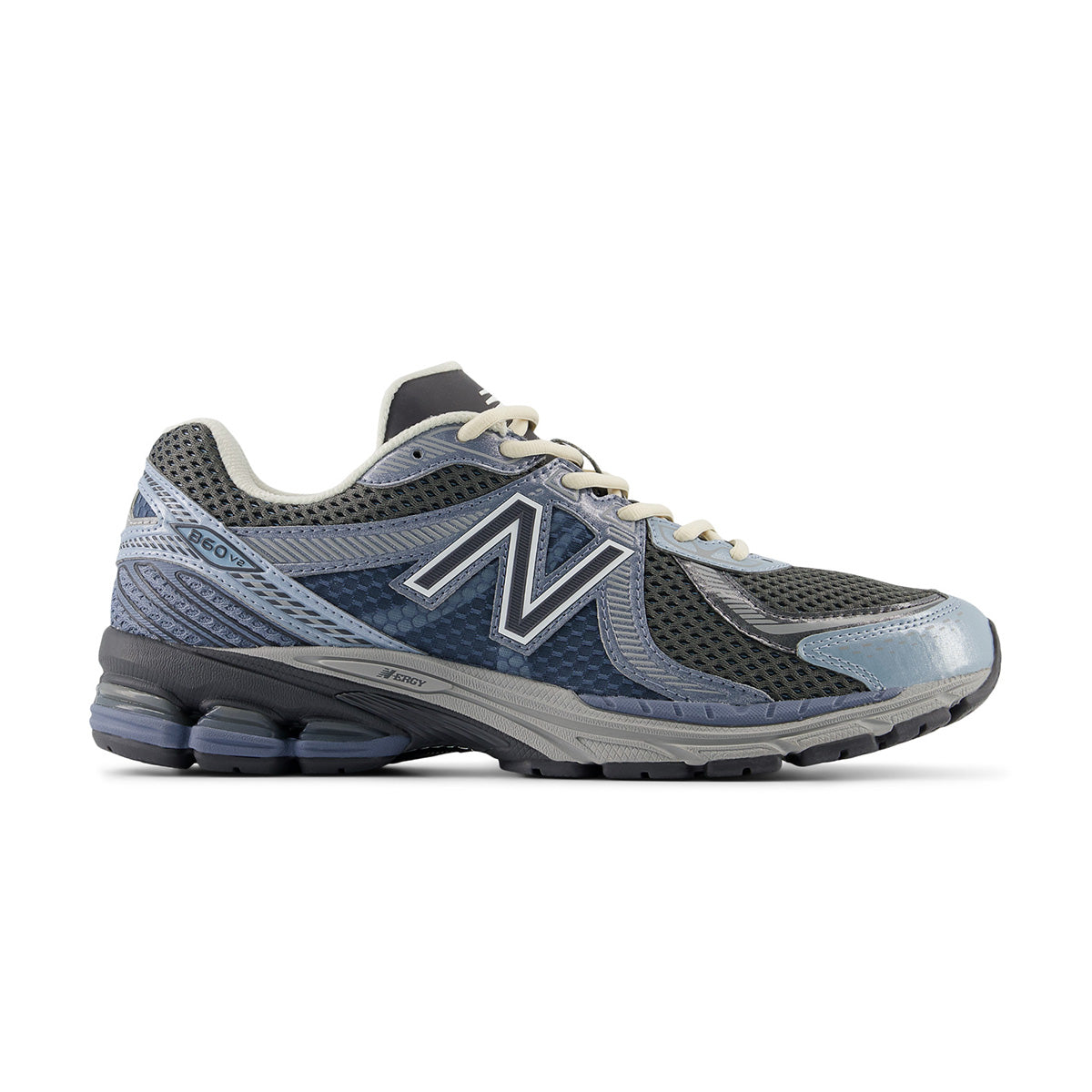 New Balance 860v2 'Arctic Grey' Running Shoes for Men - Lightweight Stability Sneakers for Jogging, Gym Workouts & Daily Wear