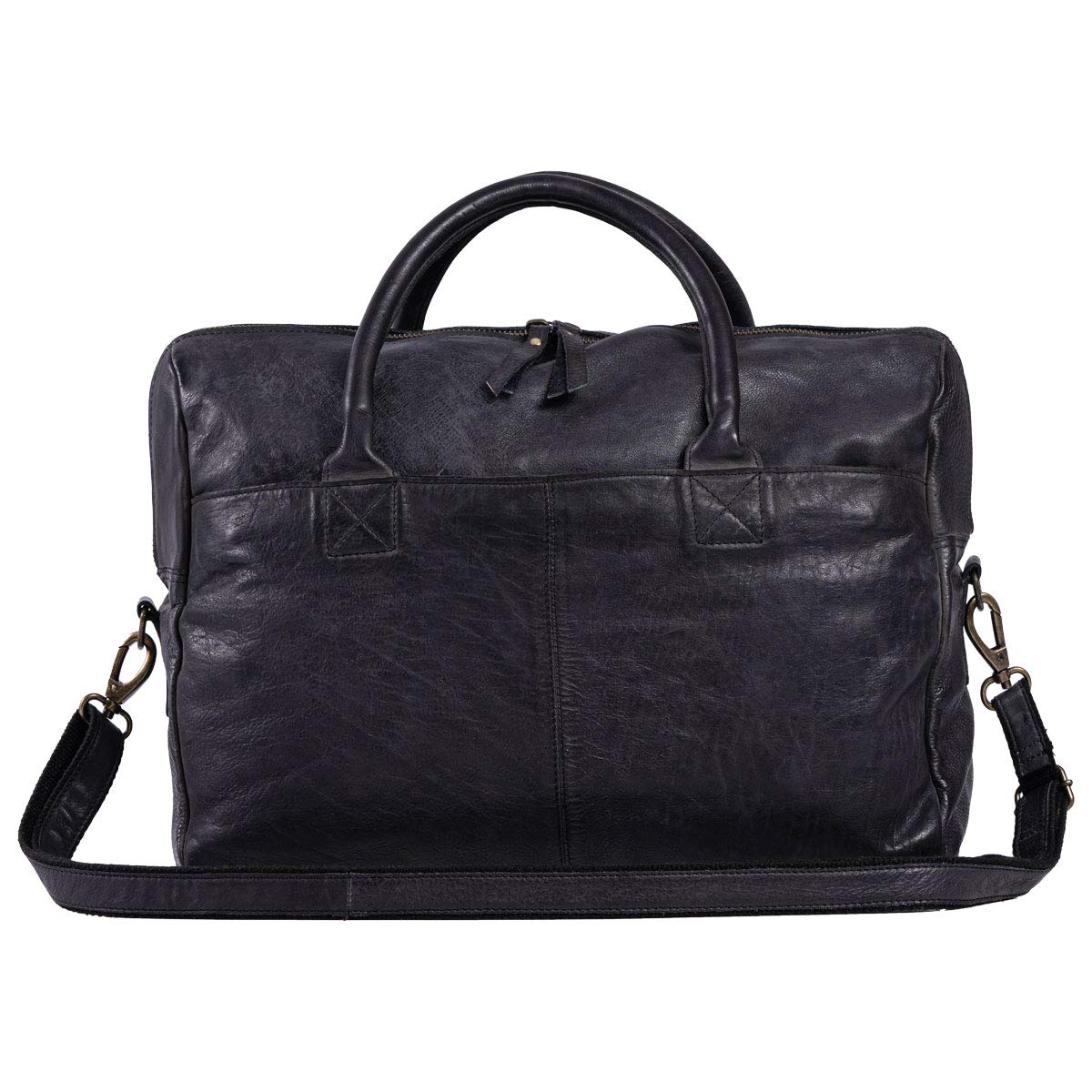 Premium Genuine Leather Briefcase for Men - Stylish Messenger & Laptop Bag for Business Professionals - Perfect for Office, Work Commute and Business Travel Accessories