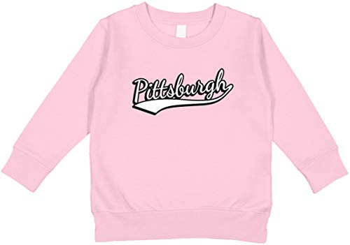 Amdesco Pittsburgh Pennsylvania Toddler Sweatshirt - Cute & Comfortable Pullover for Boys & Girls - Perfect for Playdates, Daycare & Family Outings
