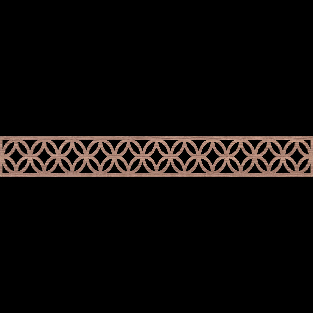 Crosby Fretwork Moulding - Decorative Wood Trim for Home & Furniture DIY Projects - Perfect for Cabinets, Doors, and Wall Accents