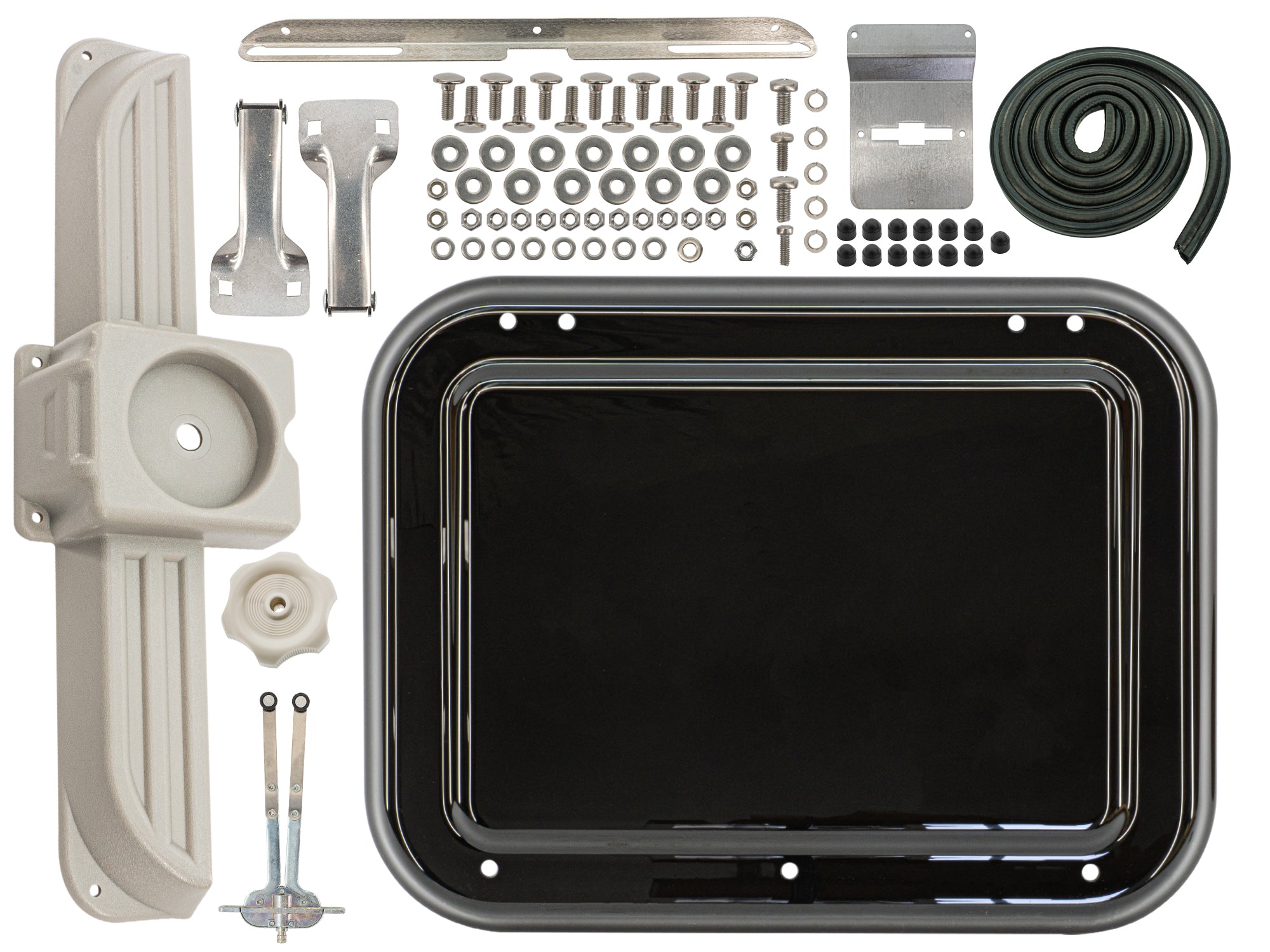 Complete Skylight Kit for VW Vanagon - Waterproof & UV Resistant Roof Window for Camper Van Conversion - Perfect for Road Trips & Outdoor Adventures