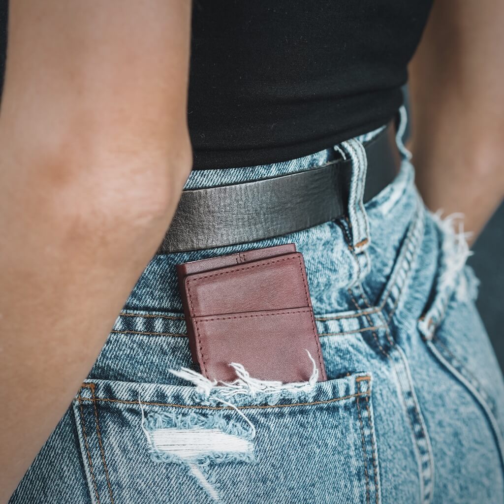 Premium Genuine Leather Card Holder - Slim RFID Blocking Wallet for Men & Women | Perfect for Business Cards, Credit Cards & ID | Ideal for Travel, Office & Everyday Use