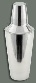 28oz 3-Piece Stainless Steel Bar Shaker - Professional Cocktail Mixing Tool for Bartenders & Home Use - Perfect for Margaritas, Martinis & Smoothies