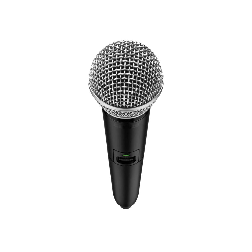 Shure GLXD2+/SM58 Digital Wireless Dual Band Handheld Microphone System - Professional Vocal Mic for Live Performances, Concerts & Studio Recording