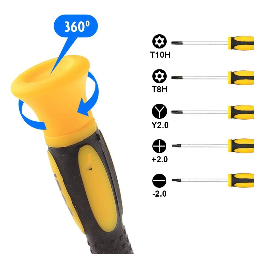 MMOBIEL Professional Repair Screwdriver Toolkit - Compatible with Nintendo Switch, 3DS, Wii, NES, SNES, DS Lite, GBA & GameCube | Perfect for Console Repairs & DIY Fixes