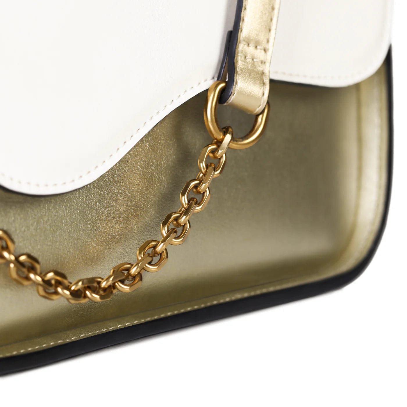 Vegan Cactus Leather Crossbody Bag for Women | Gold | Perfect for Casual Outings, Travel & Everyday Use