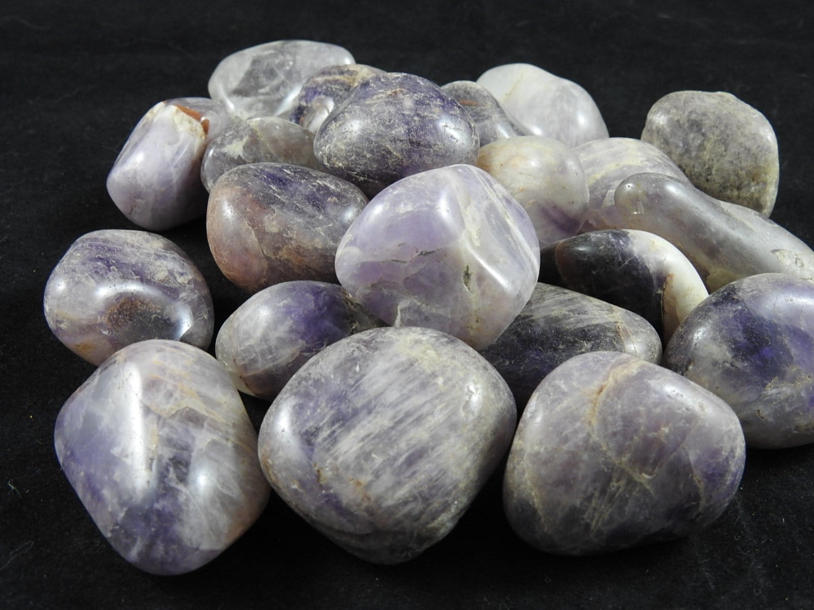 Natural Amethyst Loose Gemstones - Polished Purple Quartz Crystal for Jewelry Making, Healing & Meditation | DIY Crafts, Chakra Balancing, Home Decor