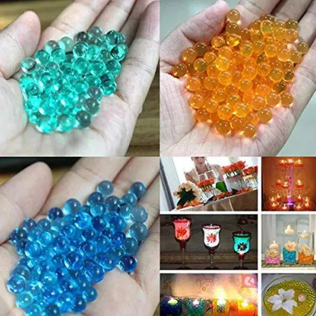 10,000PCS 7-8mm/9-11mm/11-13mm Water Gel Balls for Gel Blaster, Airsoft, Splatter Ball Guns - Perfect for Outdoor Shooting Games, Tactical Training & Team Battles
