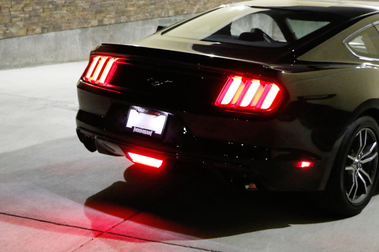 15-17 Ford Mustang Euro Style 3-in-1 LED Rear Fog Light with Brake & Reverse Light - High Visibility Safety Upgrade for Night Driving & Bad Weather Conditions