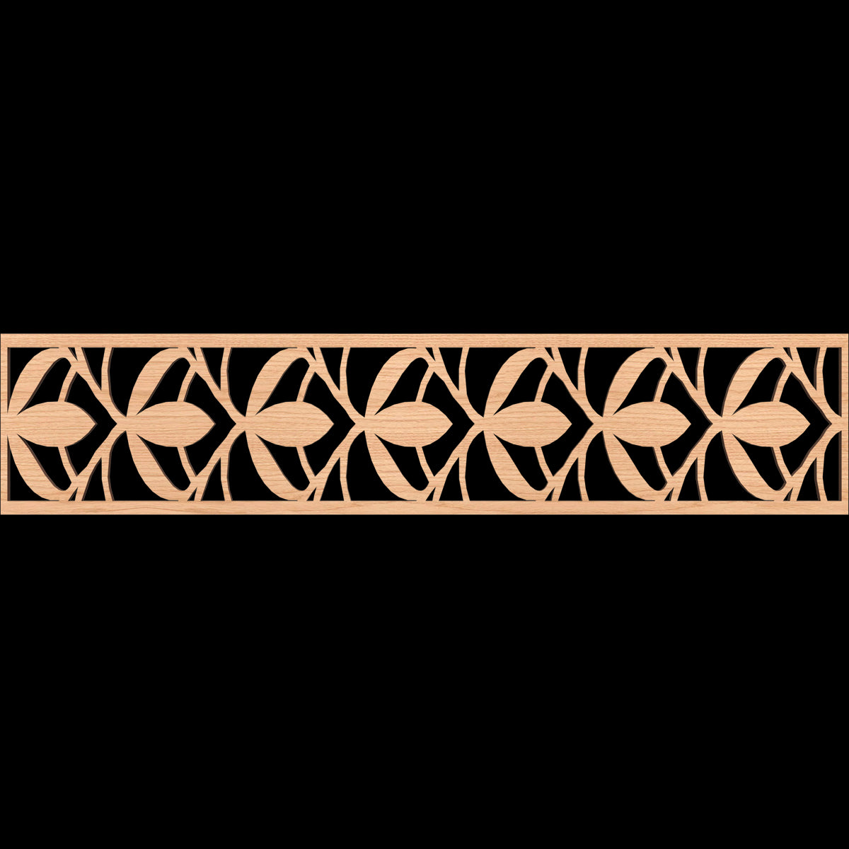Salem Fretwork Moulding - Decorative Wood Trim for Home Interior & Furniture | Perfect for DIY Crafts, Wall Paneling, and Cabinet Accents