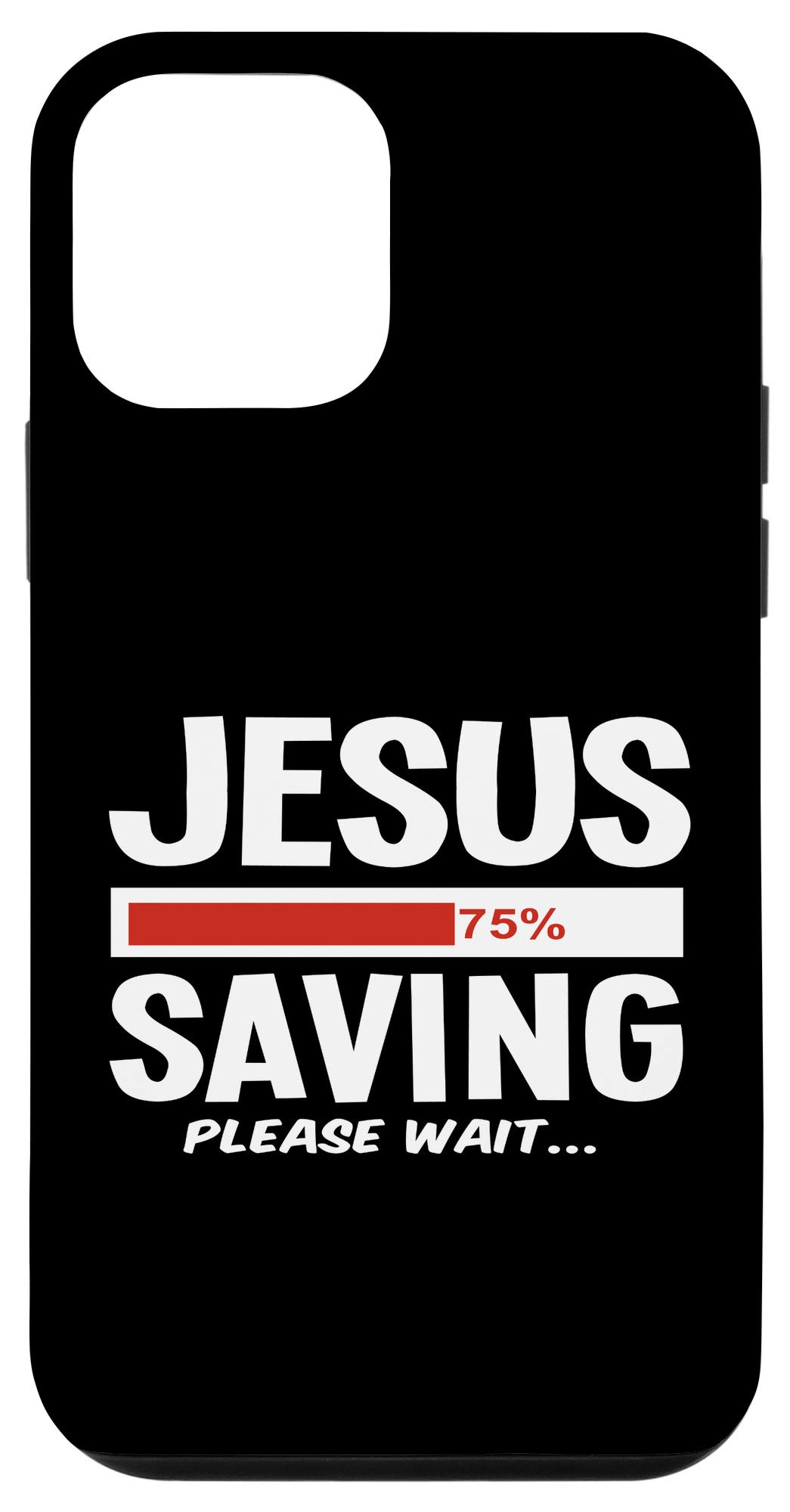 iPhone 12 Mini Christian Phone Case - Jesus Saves Faith-Based Design | Protective Cover for Church, Bible Study & Daily Inspiration