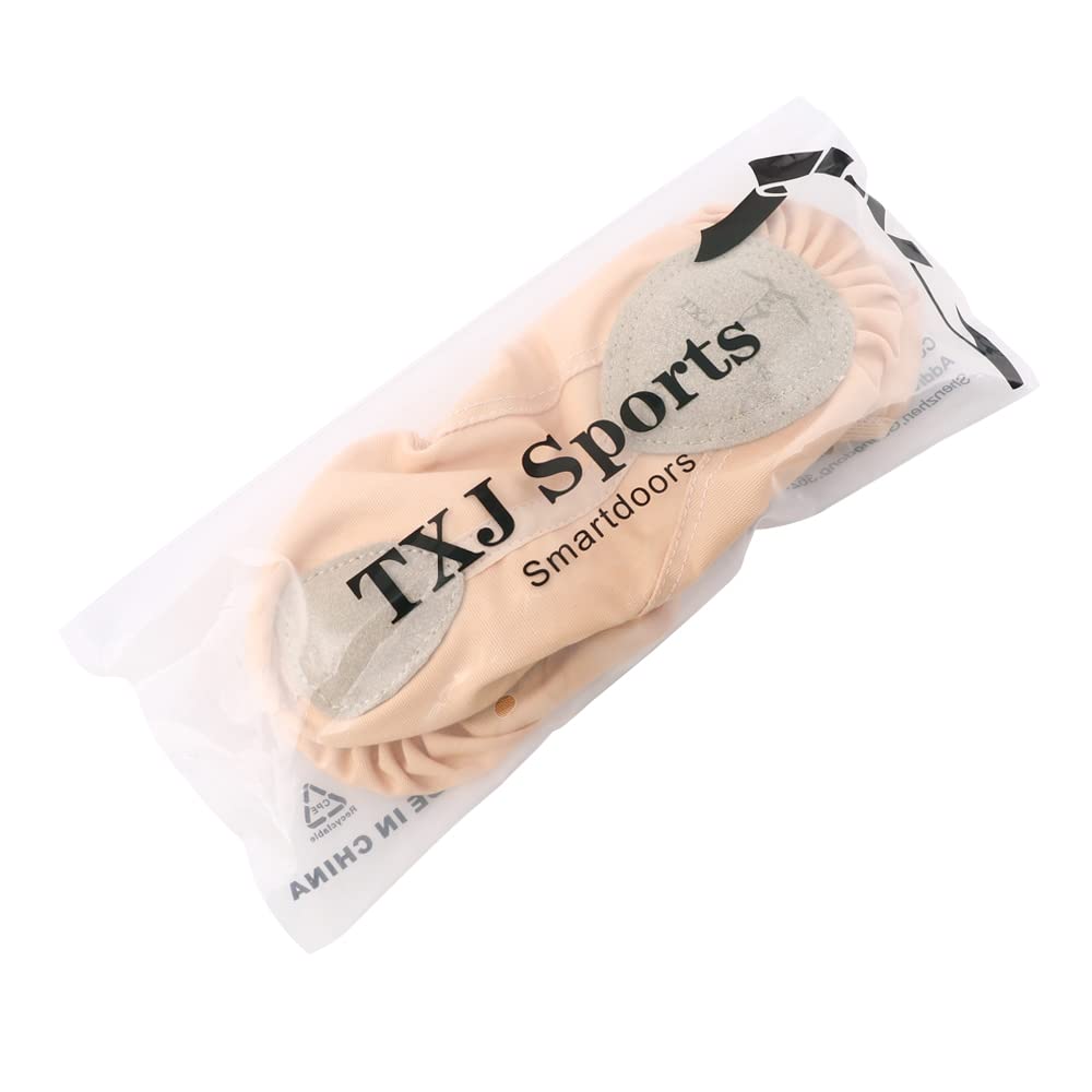 Women's Ballet Shoes - Soft Canvas Ballet Slippers for Women & Girls, Dance Shoes for Ballet, Yoga, and Pilates | Perfect for Dance Classes, Studio Practice & Casual Wear