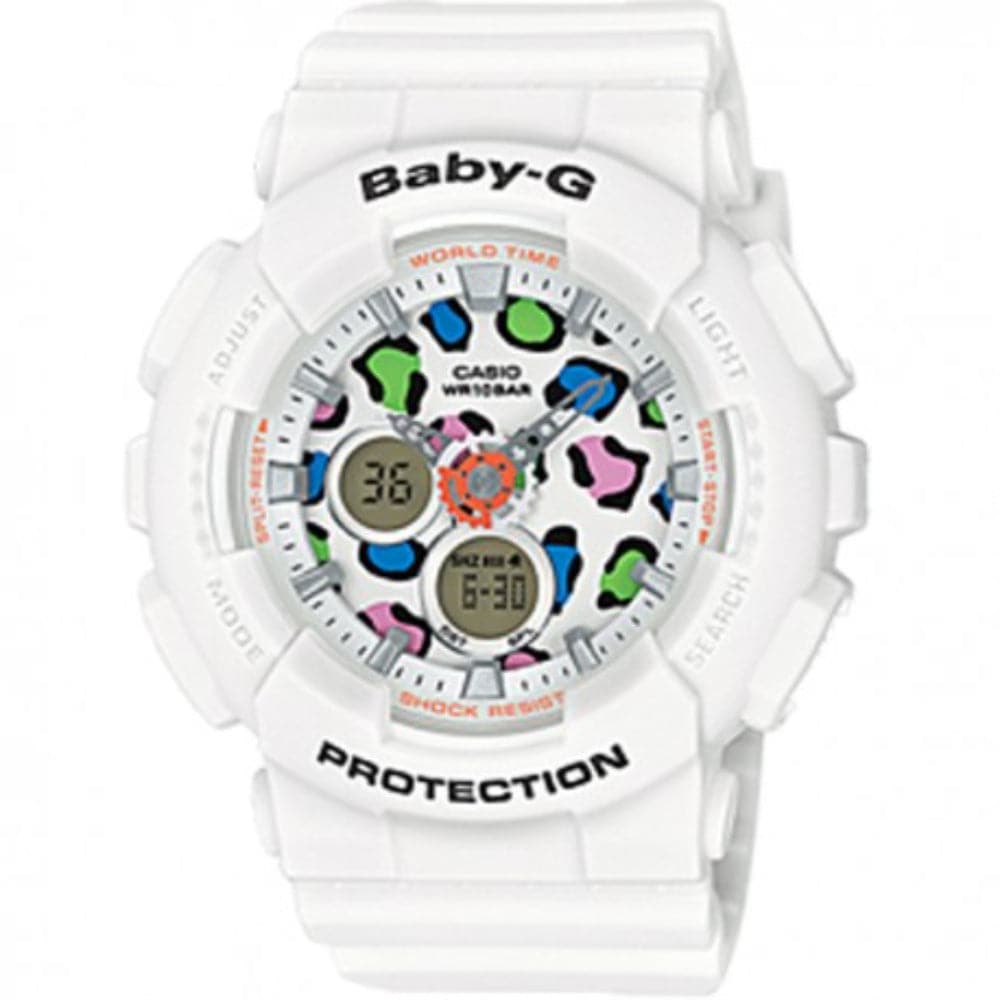 CASIO BABY-G BA-120LP-7A1DR Women's Analog-Digital Sports Watch - Water Resistant, Shockproof, LED Light - Perfect for Running, Swimming & Outdoor Activities
