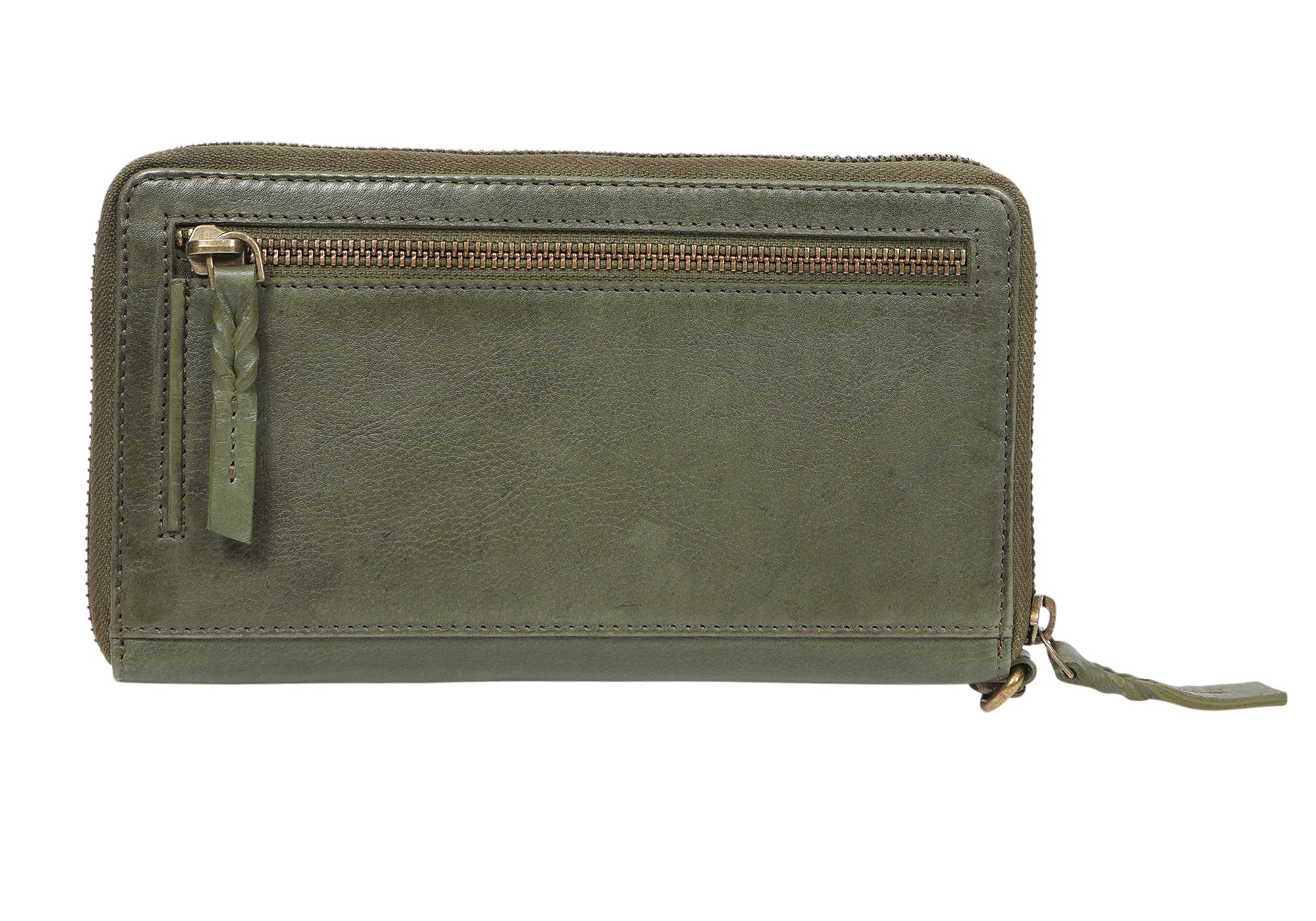 Modapelle Women's Genuine Leather Zip Wallet with Multiple Card Slots - Stylish & Durable for Everyday Use, Travel, and Gift Giving
