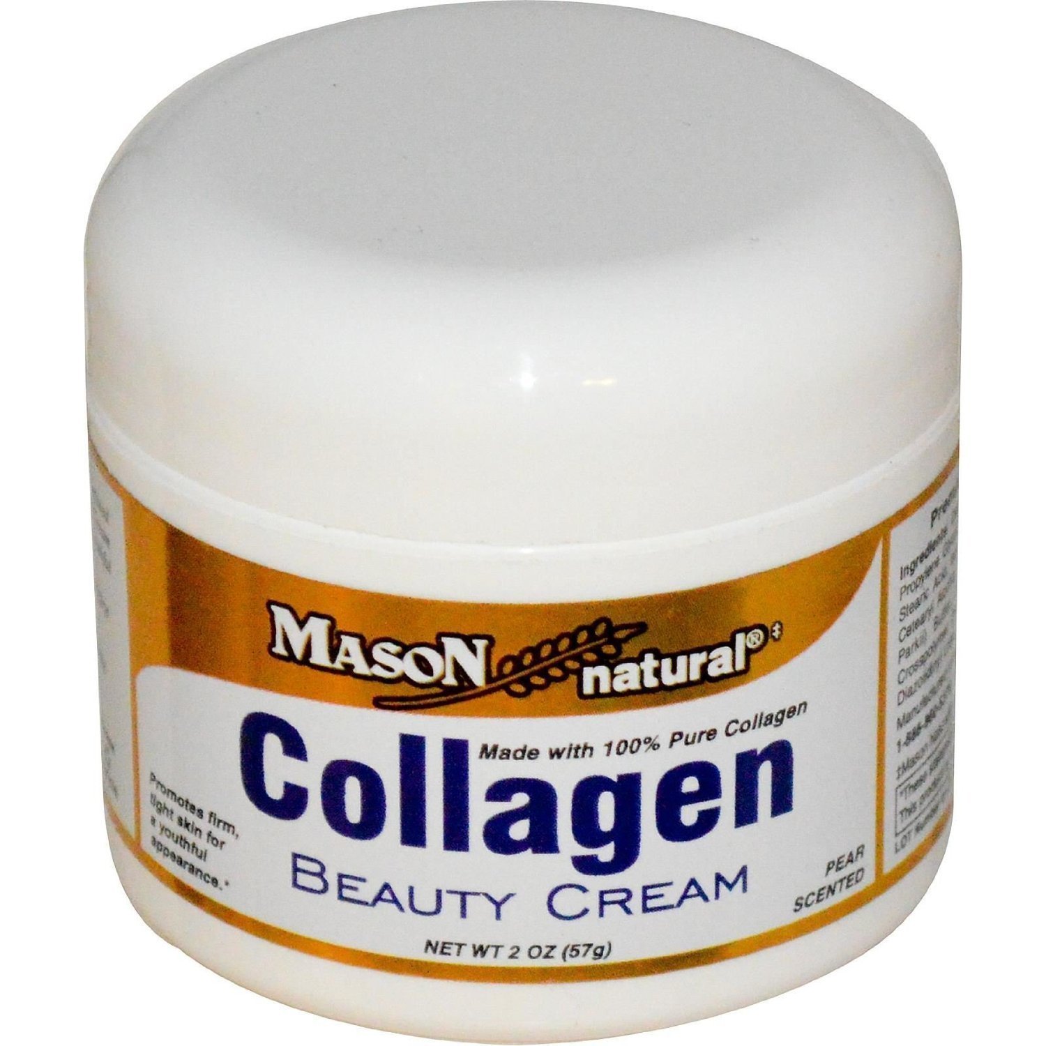 Pure Collagen Face Cream - Anti Wrinkle Facial Cream with Collagen - Rejuvenates Skin on Face & Neck - 2 oz - 100% Guaranteed - Perfect for Daily Skincare & Nighttime Anti-Aging Routine