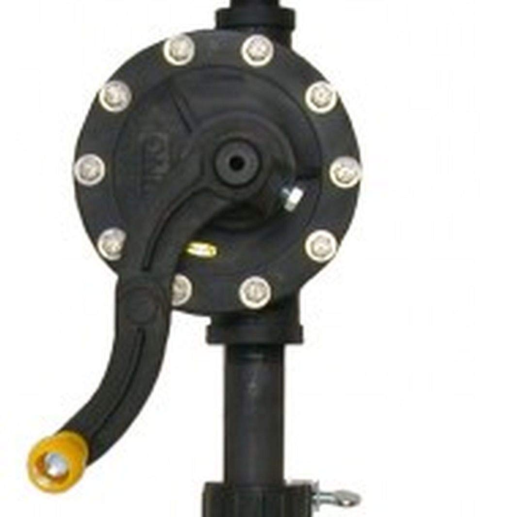 Ryton Rotary Drum Pump for Barrels & Containers - Heavy Duty Chemical Transfer Pump with 2 Year Warranty - Ideal for Oil, Fuel, Solvents & Industrial Liquids Transfer