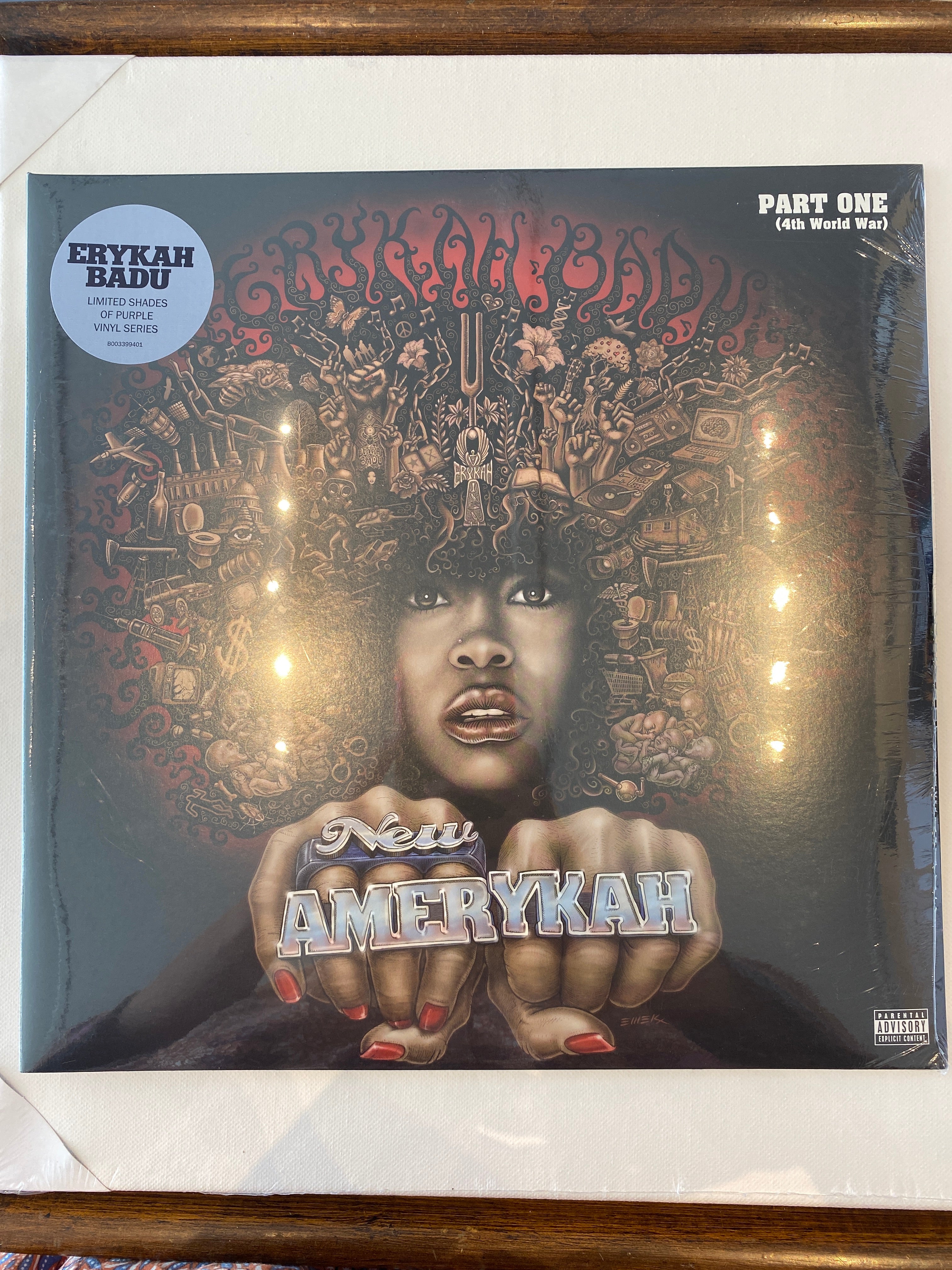 Erykah Badu - New Amerykah Part One (Limited Edition Purple Vinyl) | Collectible R&B Soul Record for Audiophiles & Music Lovers - Perfect for Home Listening & Vinyl Collections