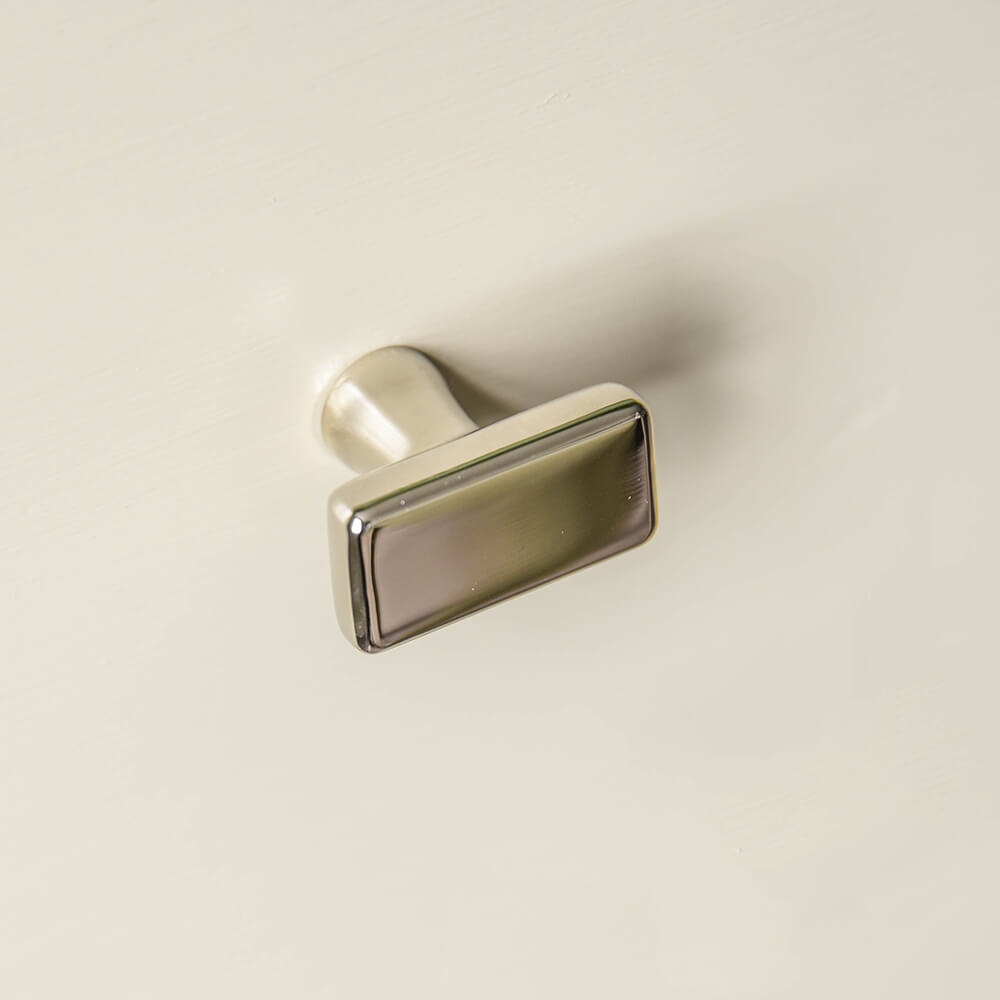 Polished Nickel Cabinet Knobs - Premium Solid Metal Drawer Pulls for Kitchen & Bathroom - Elegant Hardware for Home Decor & Furniture Upgrade