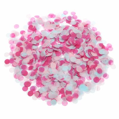 A Sparkling Celebration with Toddmomy Rose Gold & Blue Confetti Glitter Tissue Decor