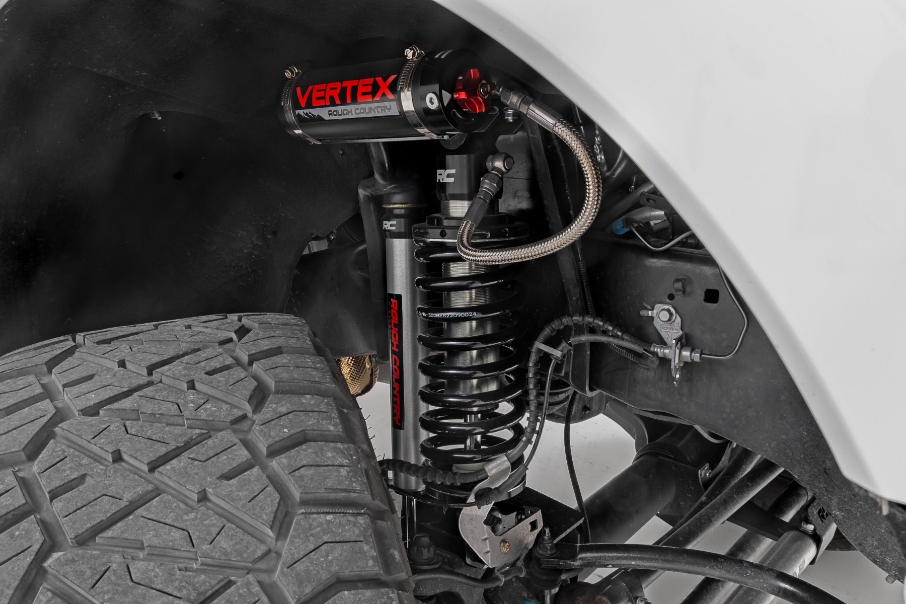 3 Inch Coilover Conversion Lift Kit for Ford F-250 Super Duty 4WD (2023-2025) - Heavy Duty Gas Suspension Upgrade for Off-Roading & Towing