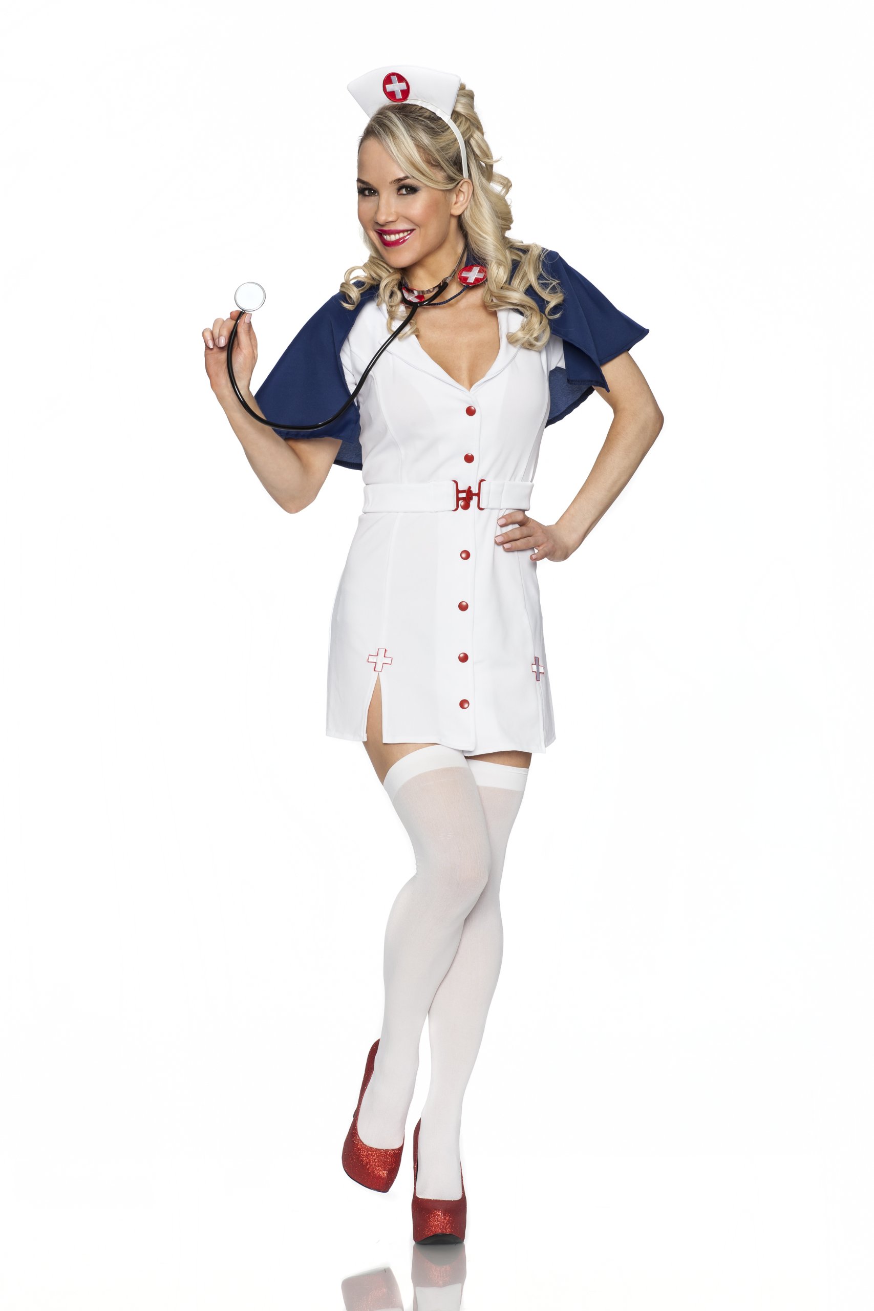Adorable Red Cross Cutie Costume for Kids - Perfect for Halloween, Cosplay & Dress-Up Parties