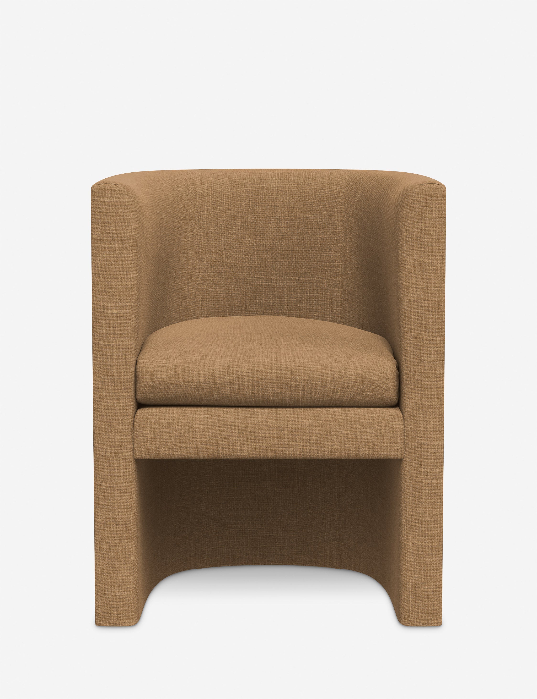 Enfield Dining Chair - Modern Wooden Dining Room Chair with Upholstered Seat - Perfect for Kitchen, Dining Room, and Home Office Use