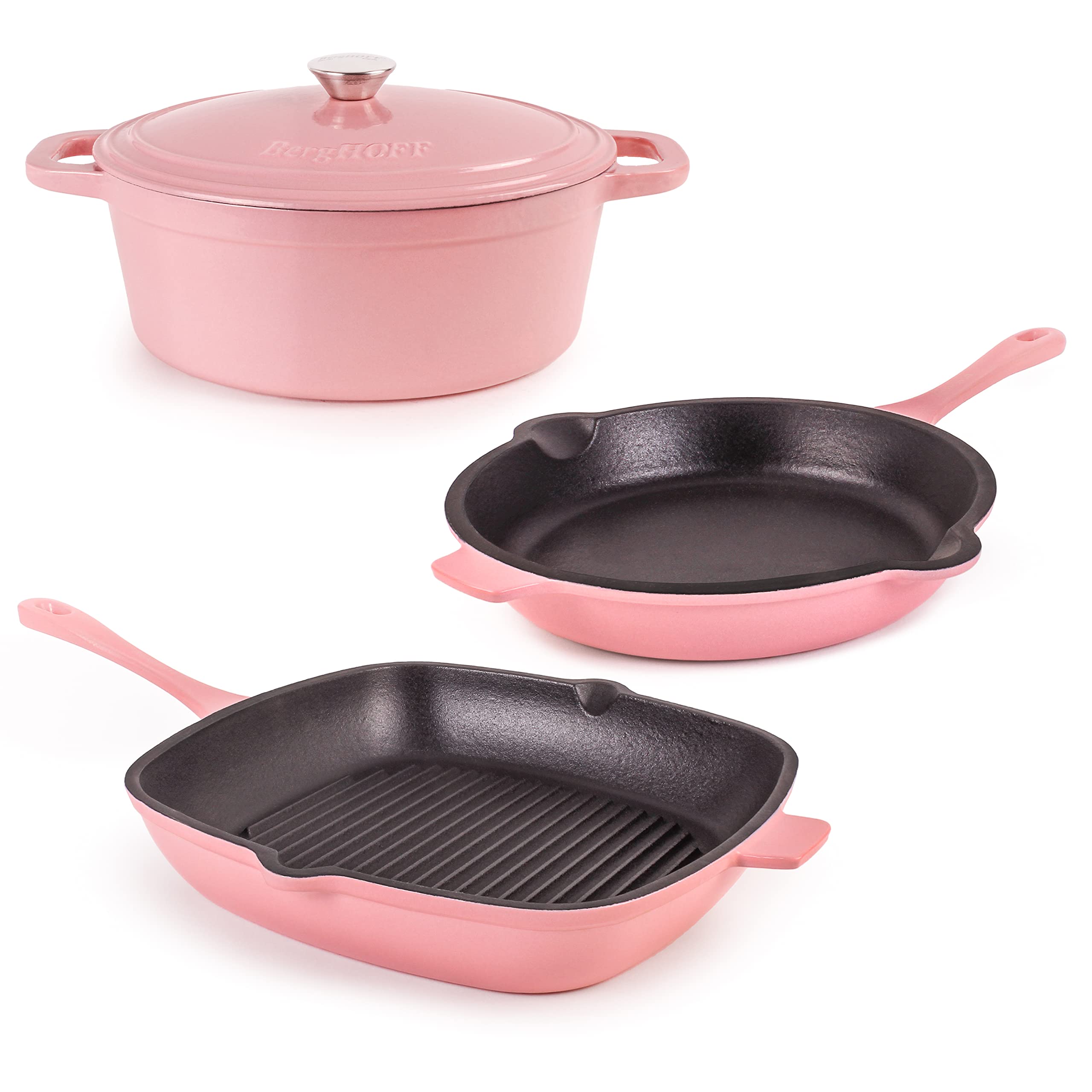 BergHOFF Neo 4-Piece Enameled Cast Iron Cookware Set - 10