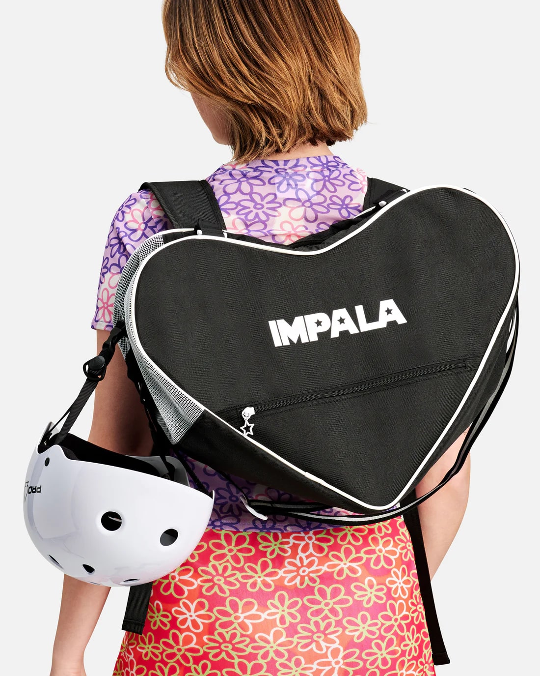 Impala Skate Bag - Durable & Stylish Roller Skating Backpack for Women & Men - Perfect for Rink, Park & Travel - Black