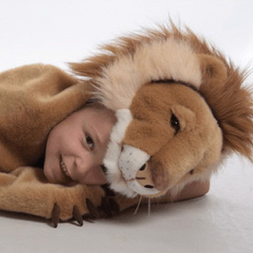 BiBiB & Co Plush Trophy - Lion Costume for Kids | Soft Stuffed Animal Award for Birthday Parties & Sports Events