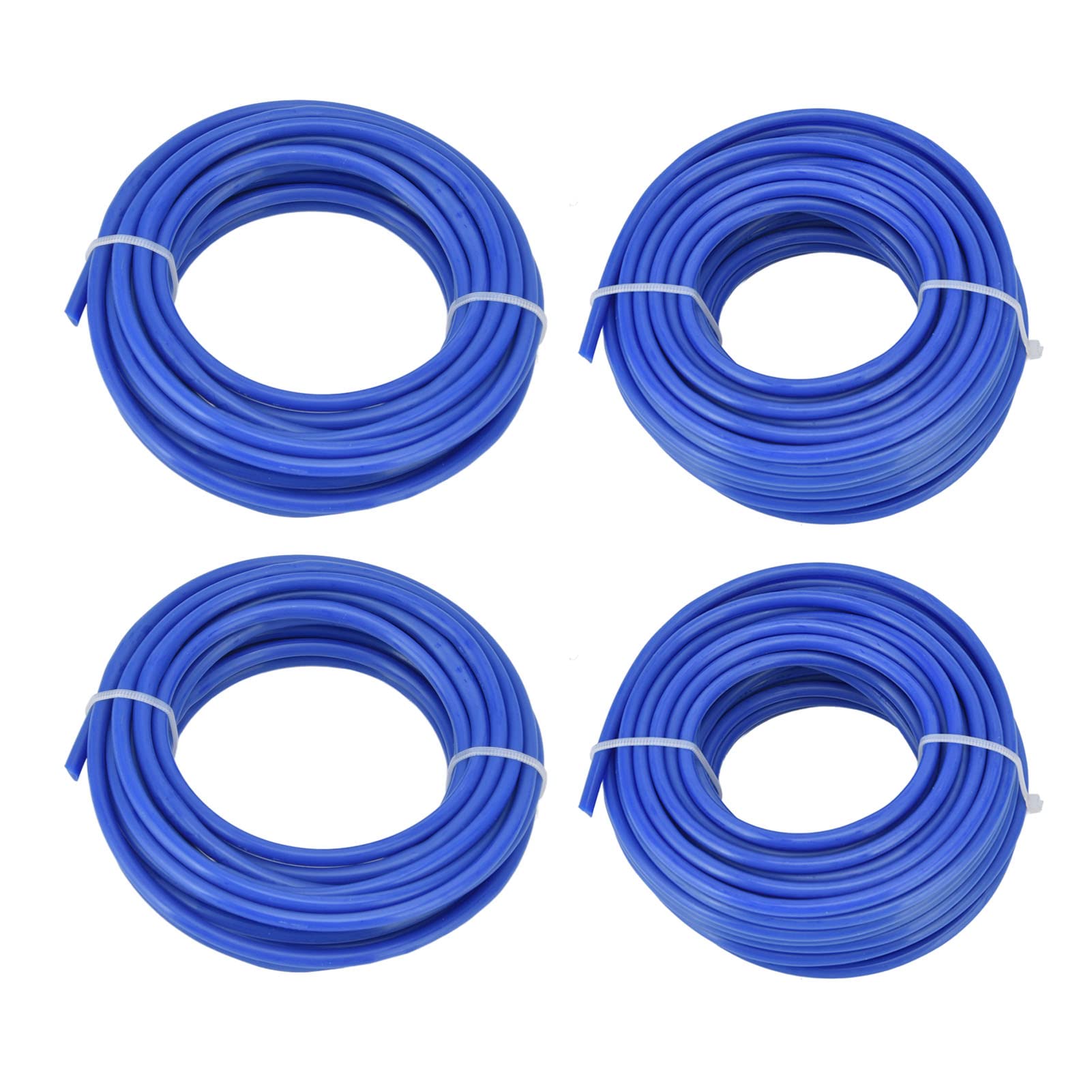 Pwshymi 2PCS 4mm Nylon Round Trimmer Line - Universal Lawn Mower Replacement String (5 Meter) for Weed Eater, Edger & Grass Trimmer - Perfect for Lawn Care, Yard Maintenance & Landscaping