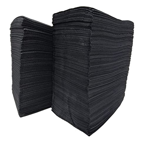 Vakly Black Disposable Dental Bibs - 13