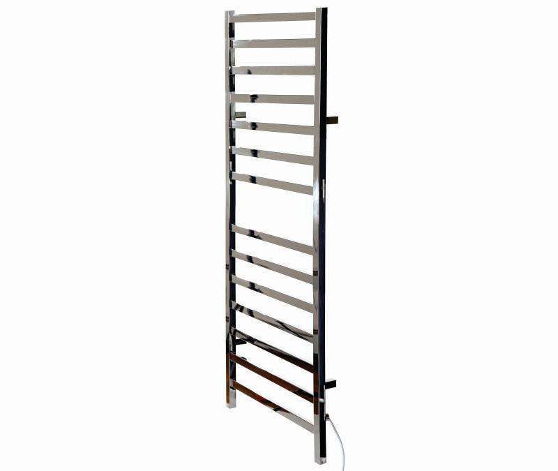 Kontour Square Plug-In or Hardwired Bathroom Towel Warmer - 24