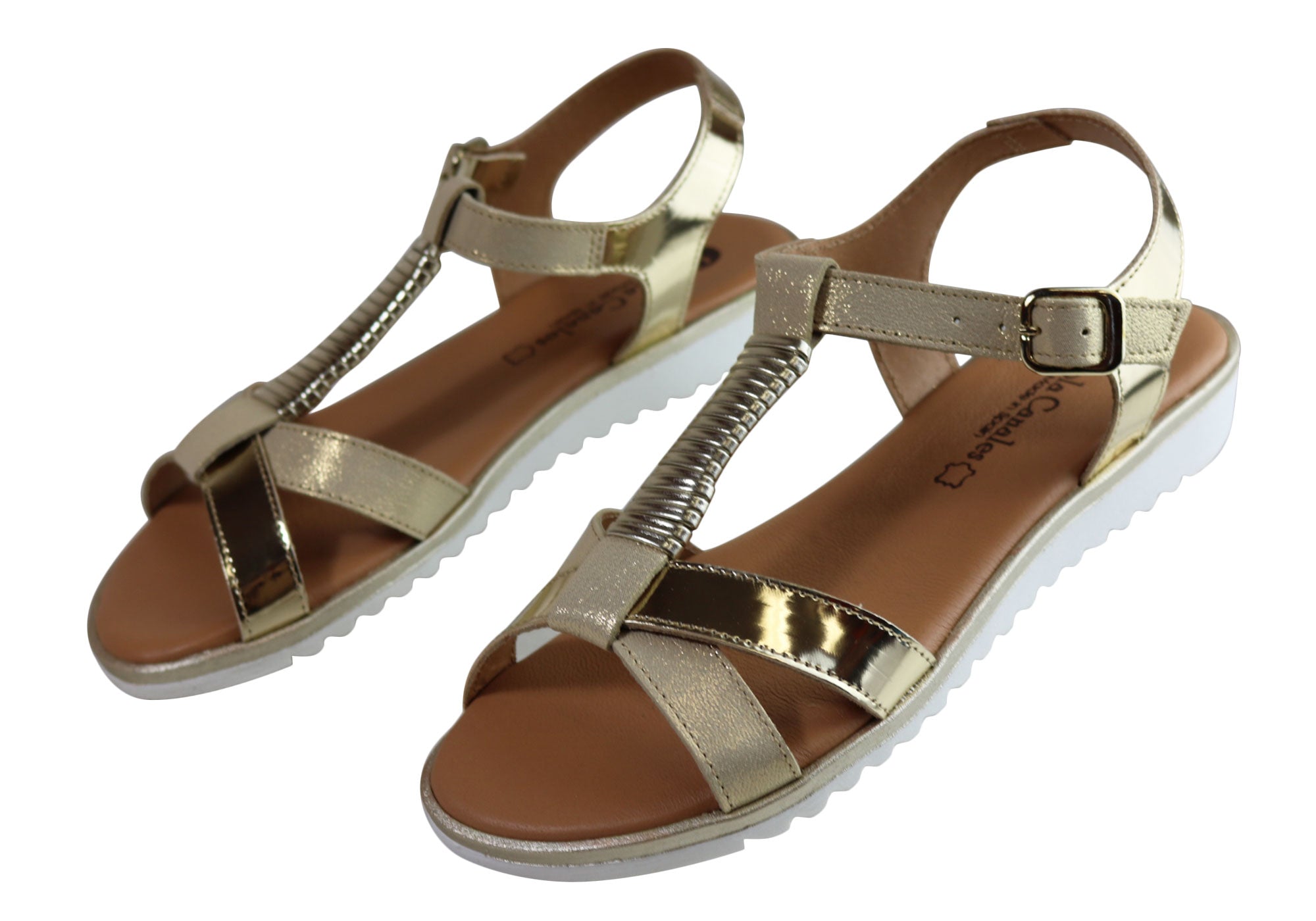 Lola Canales Gina Women's Comfortable Leather Sandals - Handmade in Spain - Perfect for Summer, Beach & Casual Outings