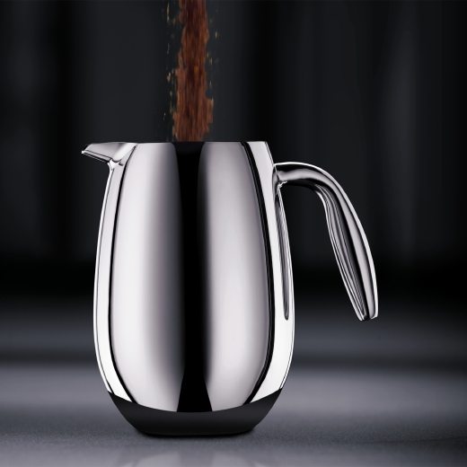 Bodum Columbia 8-Cup French Press Coffee Maker - Stainless Steel, Durable & Easy to Use - Perfect for Home, Office, Camping & Gifts